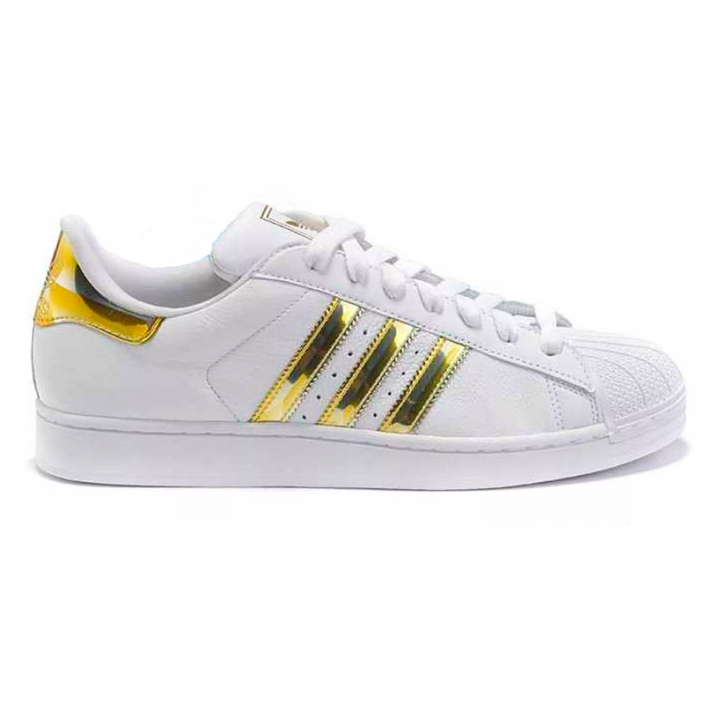 Adidas superstar cheap gold mens